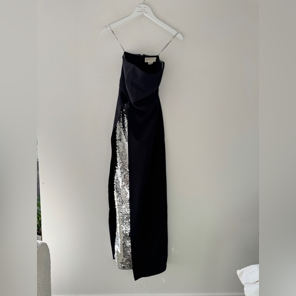 SACHIN & BABI Ivy Black Gown 0 - Picture 7 of 15